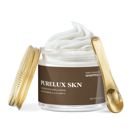 Whipped Grass-Fed Tallow Balm with Vanilla Bean